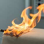 Flammability Test on Upholstered Sofas and Chairs - BS 5852