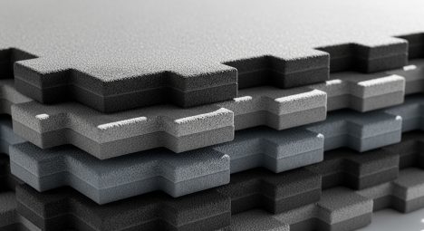 Elastic Floor Slabs - Unit Area Weight Test