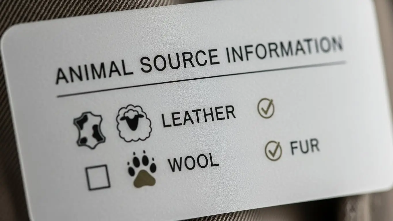 Information Guide on the Obligation to "Indicate the Source" in Products Containing Animal Origin Parts Published