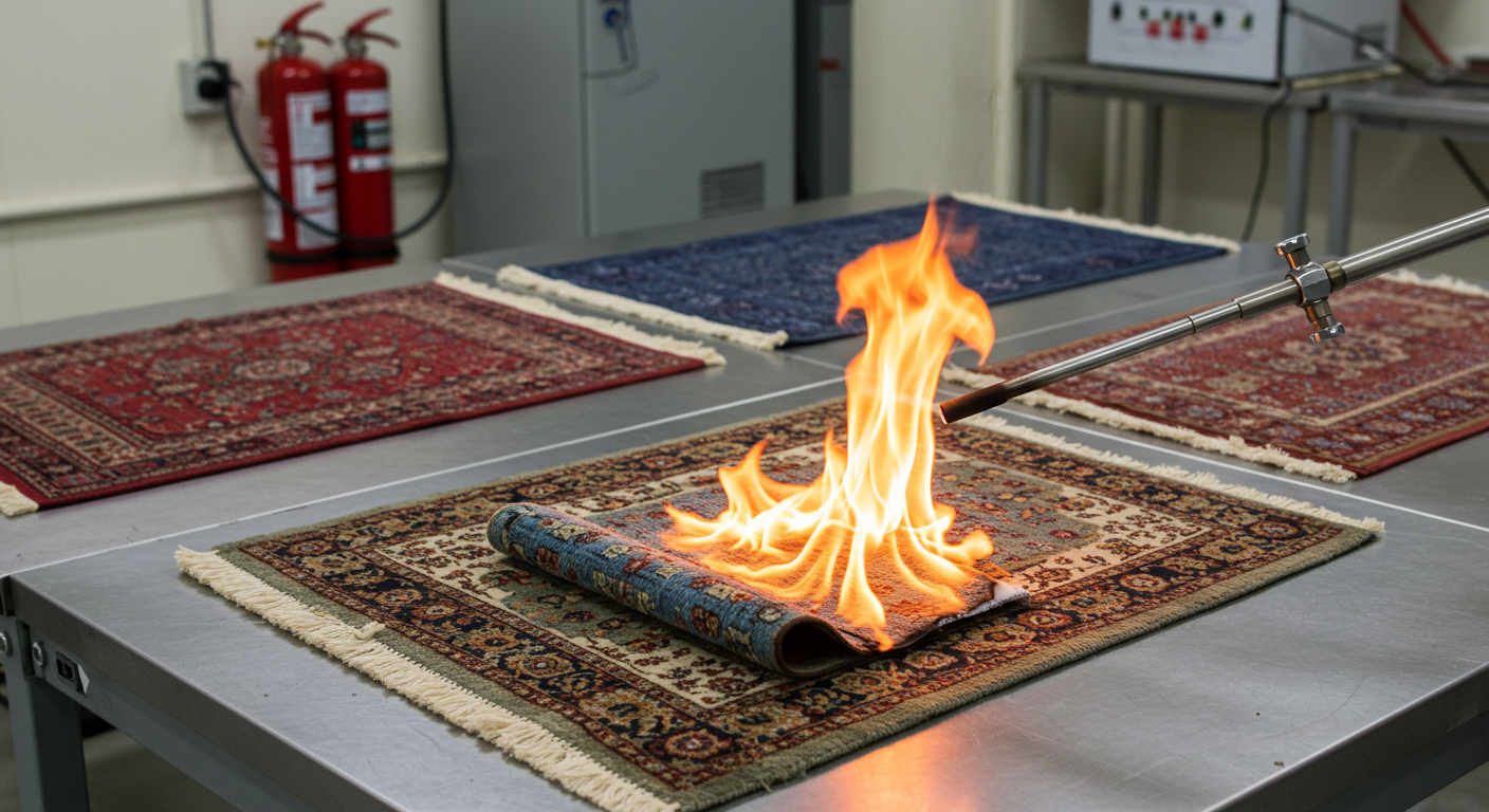Surface Flammability Testing of Small Size Carpets and Rugs – 16 CFR 1631