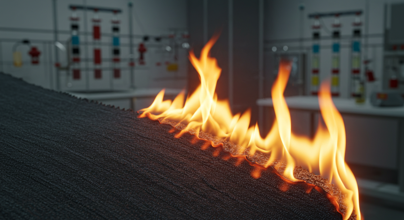 Flammability Test of Ready-to-Wear Fabrics – TS EN 1103