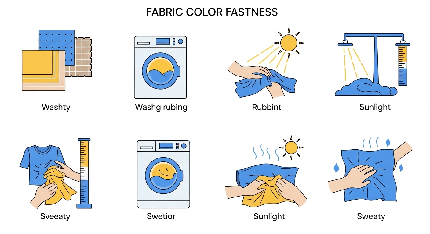 Color Resistance in Textile Products: Tests to Assure Quality