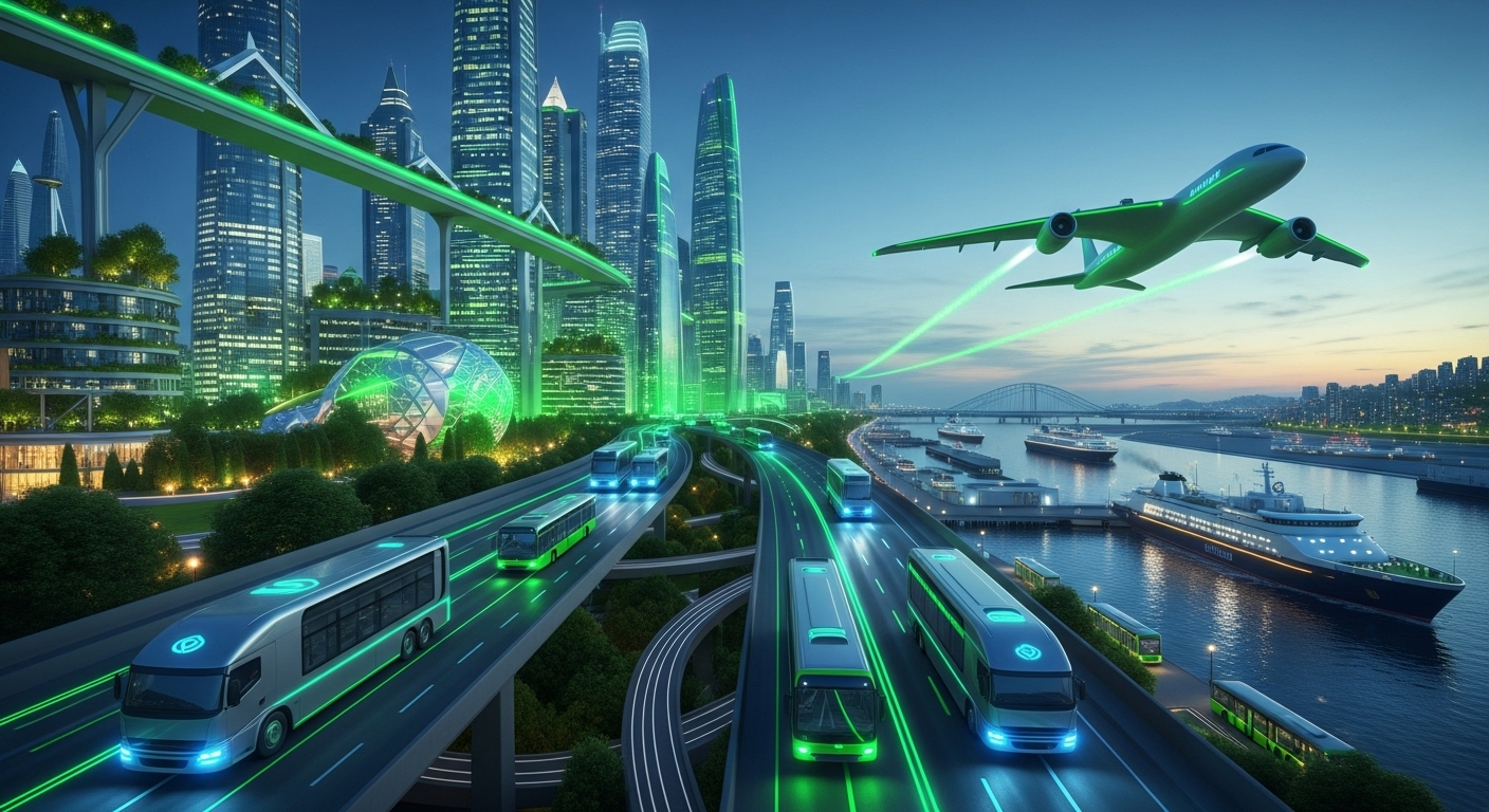 Sustainable Transportation Beyond the Battery to the Future with Green Fuels